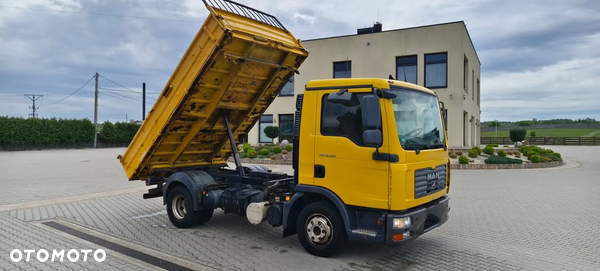 MAN TGL 8.210 * 2007 * 3-stronny KIPER * NOWE OPONY * MANUAL * RESOR * 3 MIEJSCA