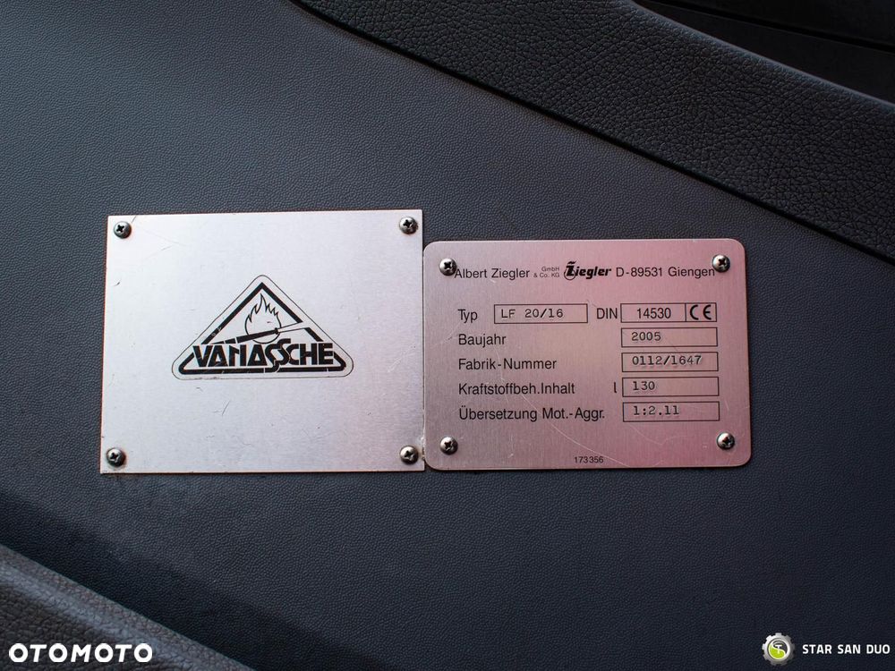 Mercedes-Benz ATEGO 1328 4x4 ZIEGLER LF 20/16 Straż pożarna - 28