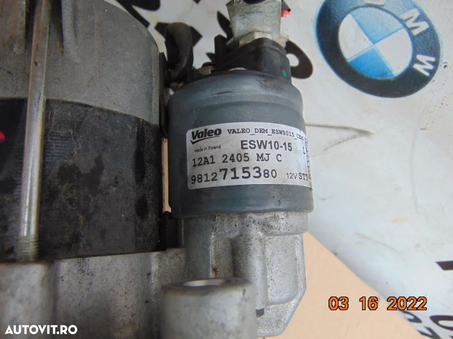 electromotor Peugeot 1.2vti 208 308 2008 Citroen c4 c3 Opel Corsa F cr - 3