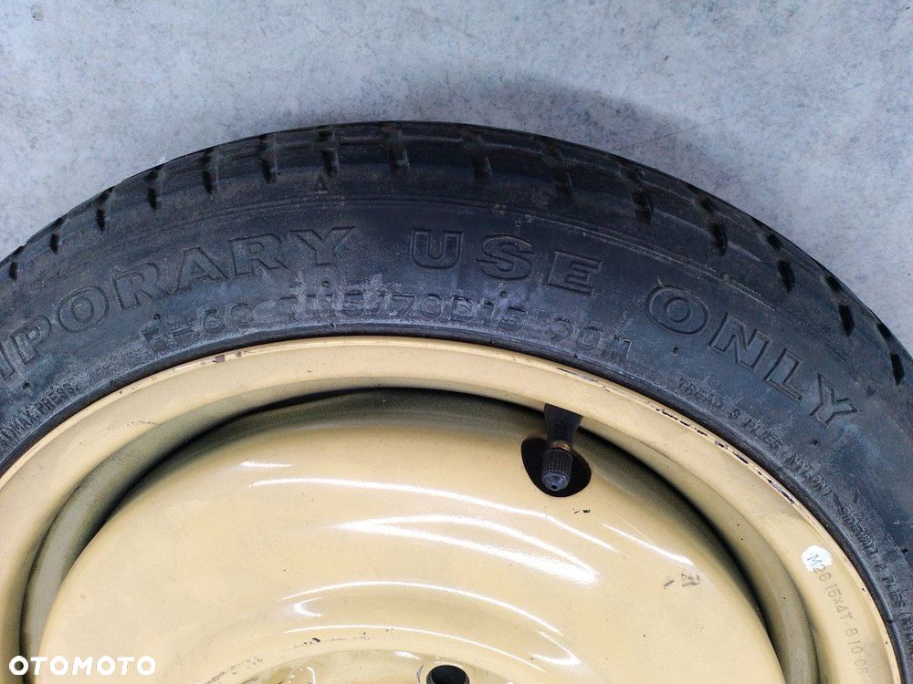 KOŁO DOJAZDOWE 15'' MAZDA 5 I 115/70D15  15X4T - 3