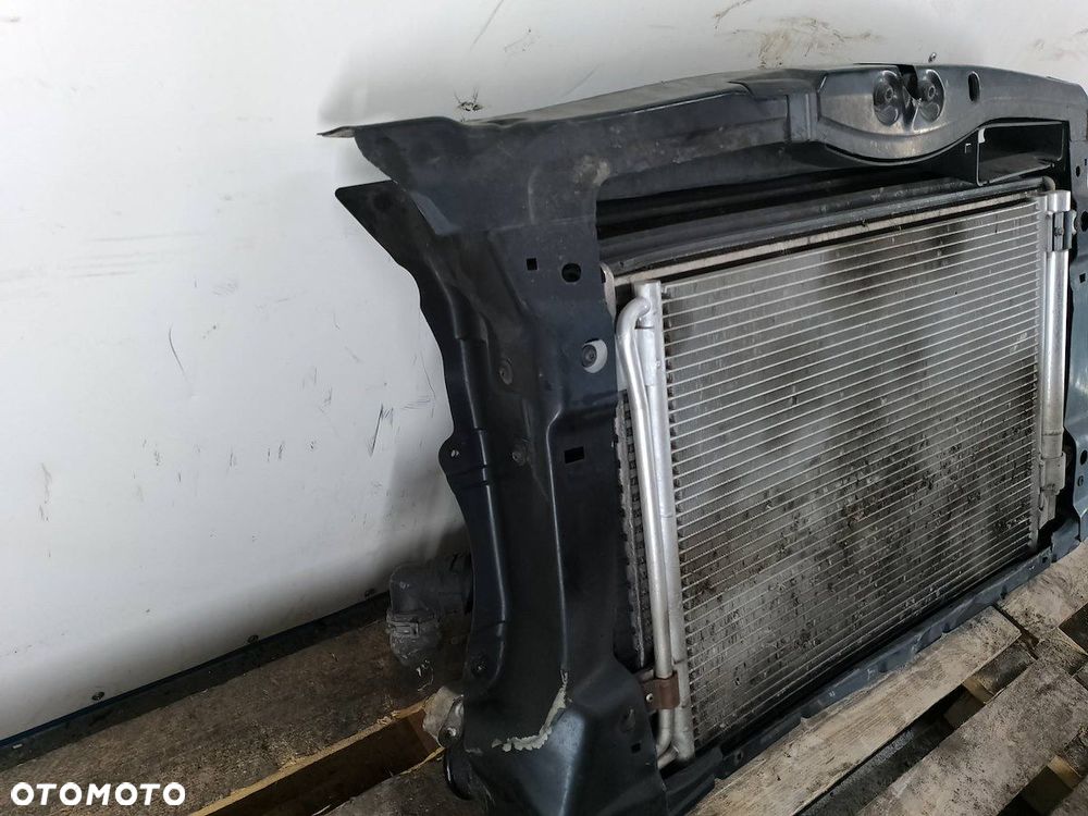 PAS PRZÓD, CHŁODNICE, WENTYLATOR SKODA OCTAVIA II LIFT 1K0121207BC 2.0 TDI - 3