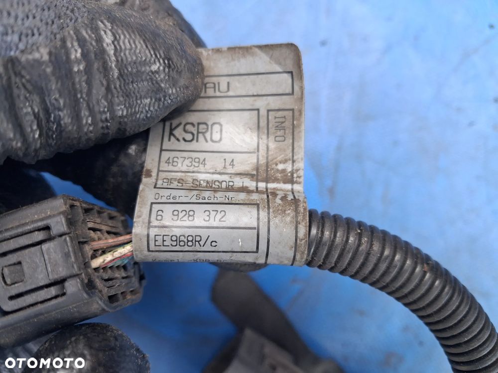 BMW 5 E60 Wiązka przewodów układu kierowniczego 6928372 61126928372 skrzyni biegów / przekładni Active steering LCI - 2