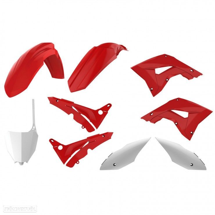 kit plasticos polisport restyling honda cr 125 / 250 - 1