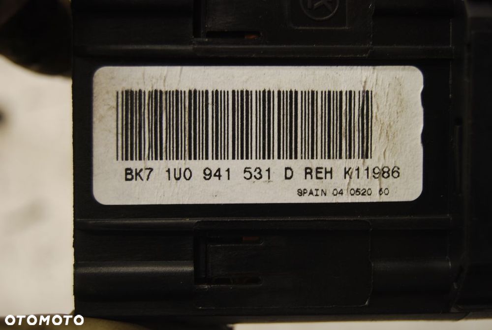 PRZEŁĄCZNIK ŚWIATEŁ 1U0941531D SKODA FABIA II SUPERB - 5