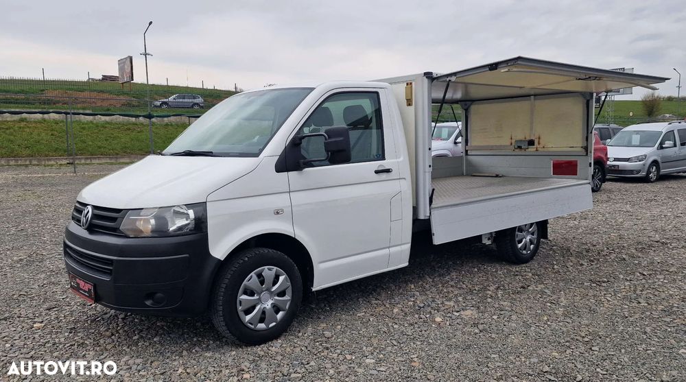Volkswagen transporter facelift, pickup , 2.0 tdi, 102 cp, manual, ,  Euro 5, 305.000 km, cruise control, A/C,  10/2013.(serie 2014) - 1