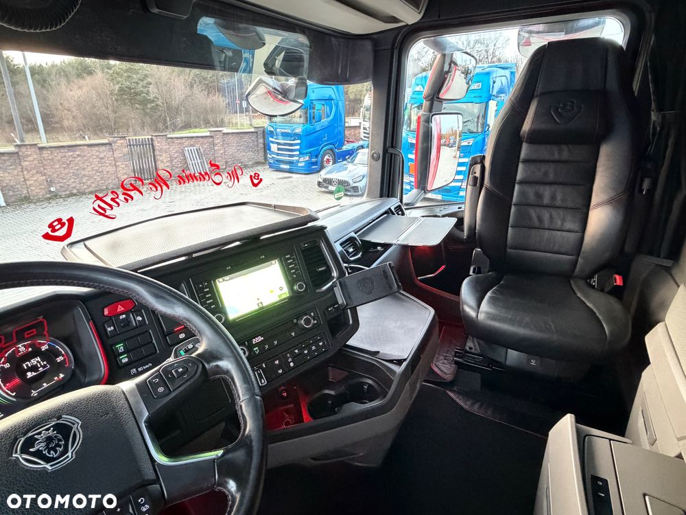 Scania 580s Scania z Niemiec ASO kontrakt serwisowy idealny stan v8 4x2 - 38