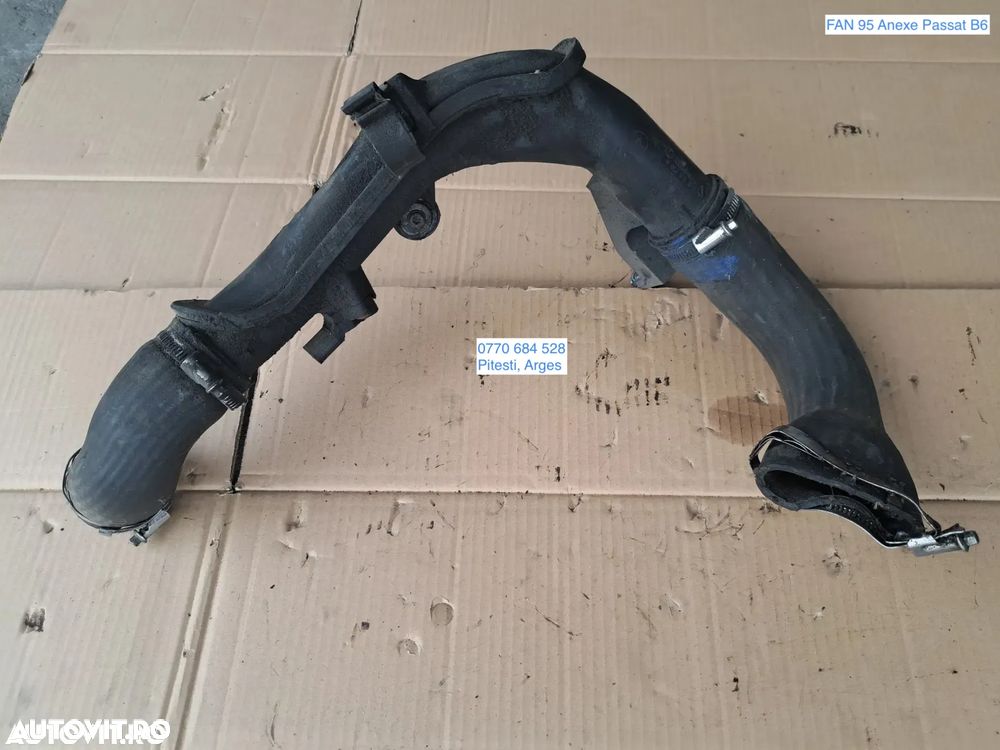Tub tubulatura furtun intercooler Senzor presiune gaze evacuare MAP Originale VW Passat B6, B7, Tiguan 5N, Golf 5, 6, Audi A3, A4, A5 - 1