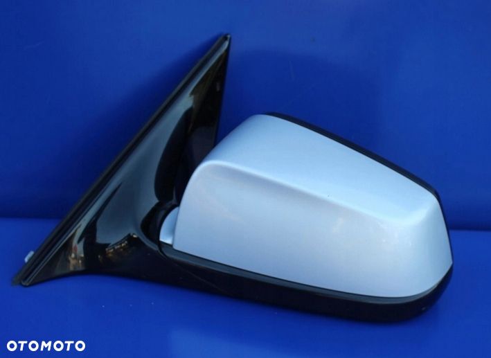 Lusterko prawe lewe kamera OE BMW F01 F02 kolor 357 Titansilber Anglik - 4