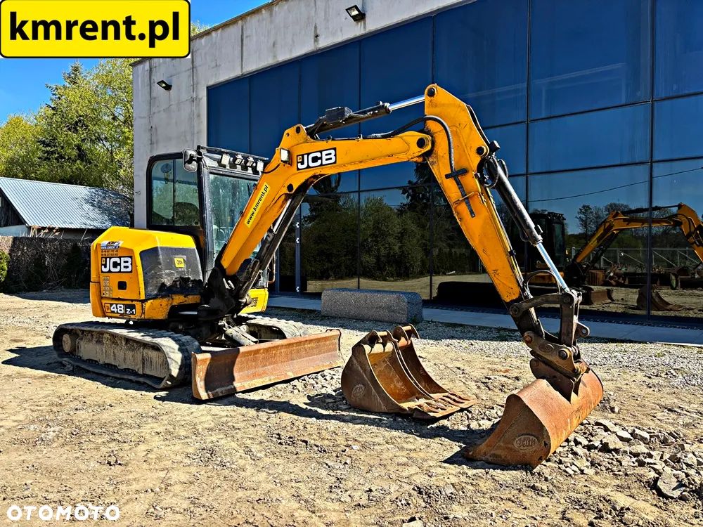 JCB 48Z-1 MINI-KOPARKA 2017R. | JCB 8040, 8050, 51, 55, KUBOTA KV VOLVO ECR 48, KOMATSU PC50, CAT 305 - 8
