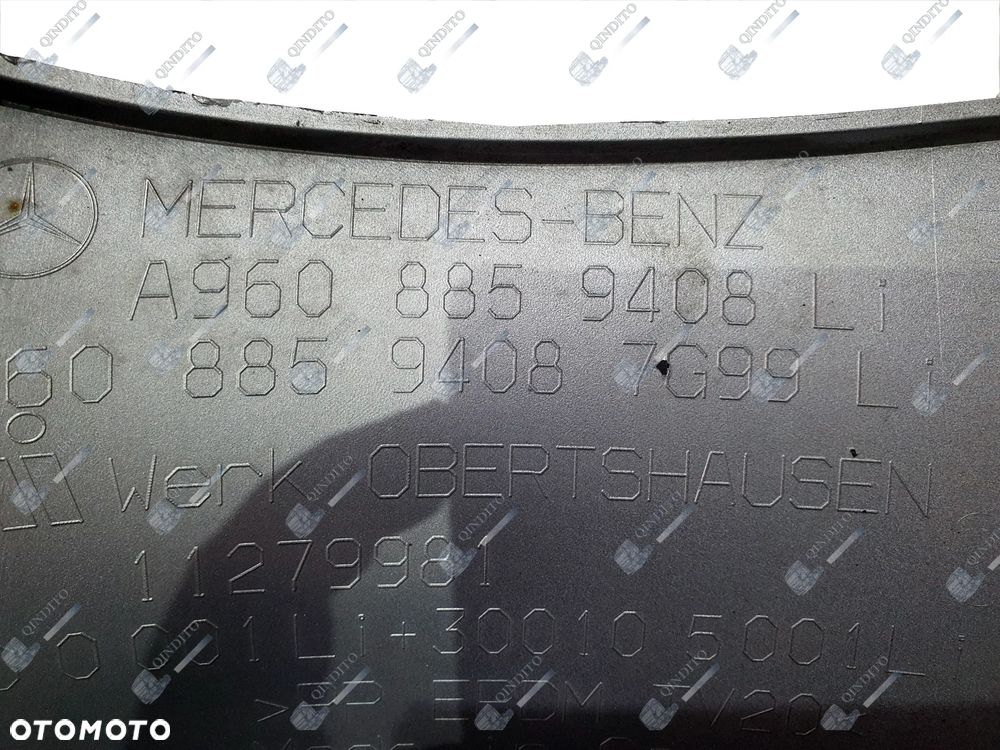 OWIEWKA OSŁONA NAROŻNIK ZDERZAKA MERCEDES ACTROS MP4 A9608859508 - 4