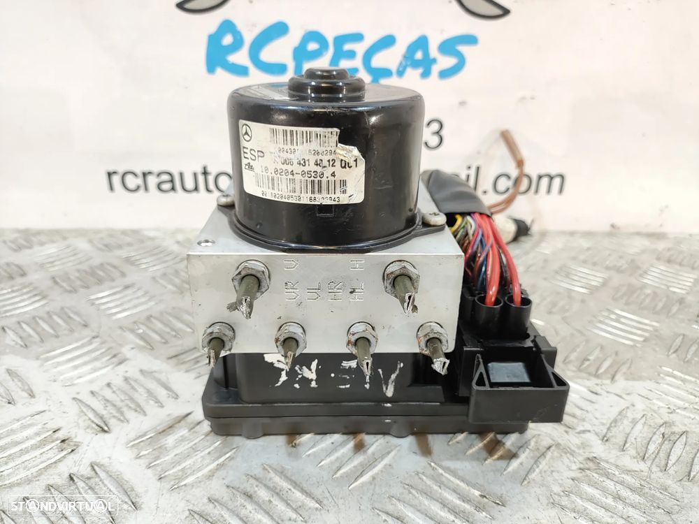 ABS MODULO BLOCO HIDRAULICO ESP MERCEDES BENZ CLASS CLK C209 W209 A0375453632 A0064314812 CLASS CLC CL203 W203 - 3