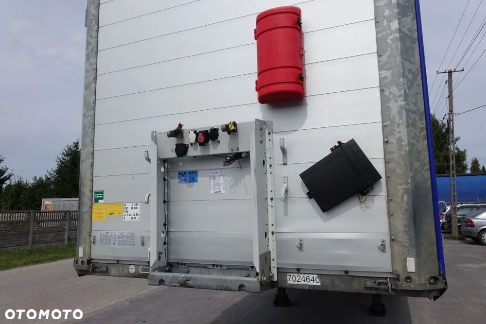 Schmitz Cargobull FIRANKA / STANDARD / OSIE SCHMITZ / NOWE PLANDEKI / OCYNK/ KOSZ I KOŁO ZAPASOWE / - 8