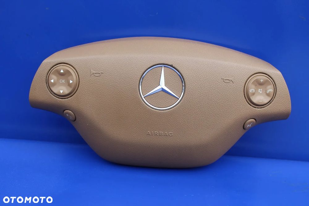 Airbag poduszka kierowcy brąz stan BDB OE Mercedes W221 W216 CL - 7