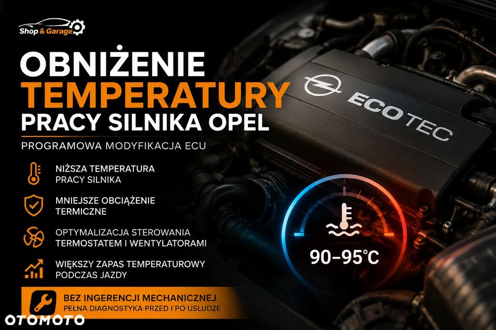 Obniżenie temperatury silnika Opel Mokka Zafira Astra Insignia - 1