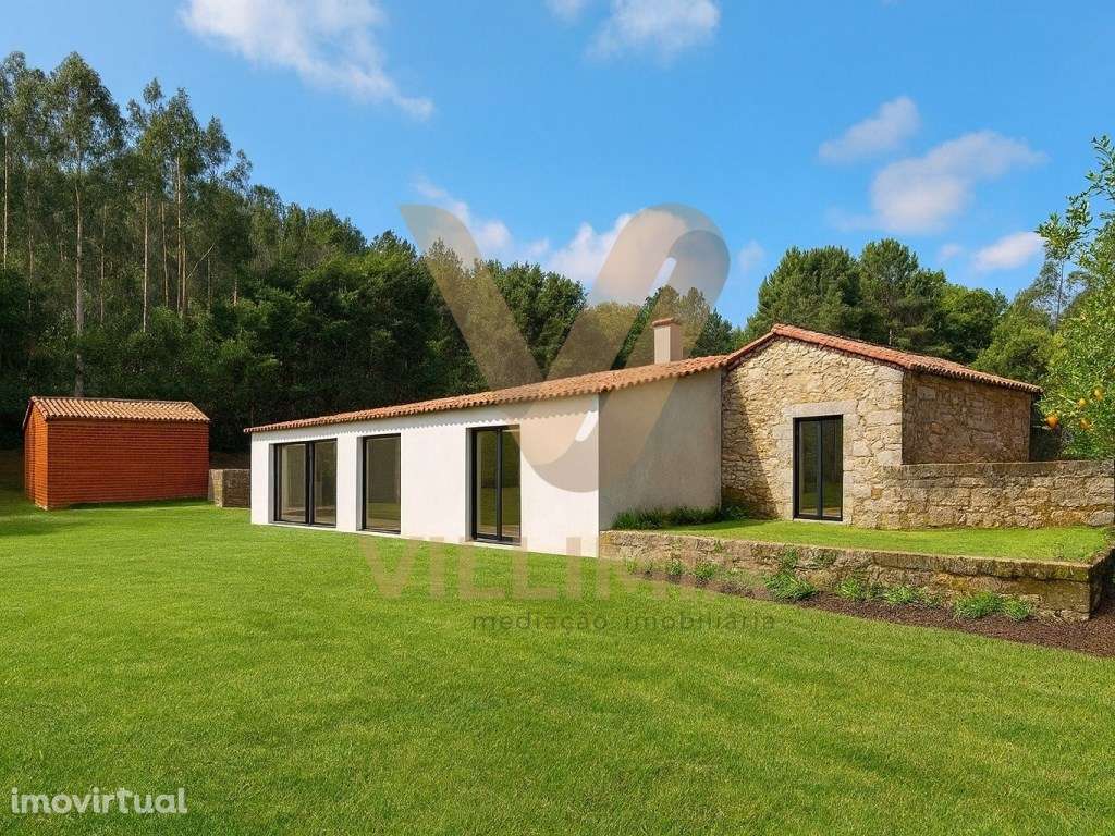 Propriedade com 2 Casas Antigas junto ao Caminho Português de Santi... - Grande imagem: 3/15