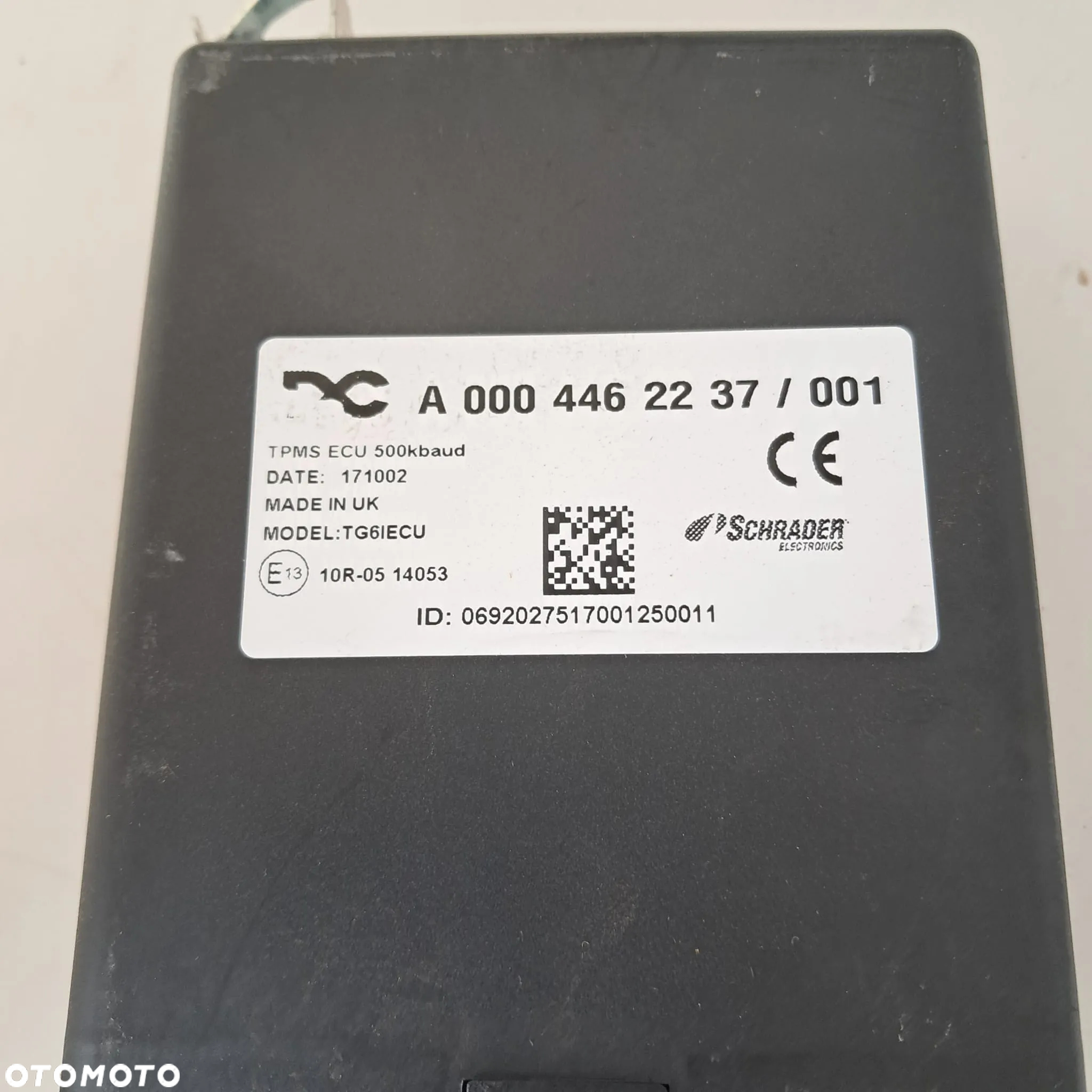 Mercedes actros mp4 sterownik moduł ciśnienia opon tpms ECU  0004462237 - 2