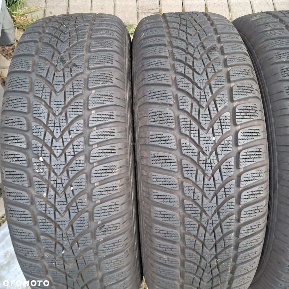 Koła zimowe opony Golf 5g VII polo caddy felgi+opony+kołpaki komplet 195/65/15 195/65R15 dunlop - 7