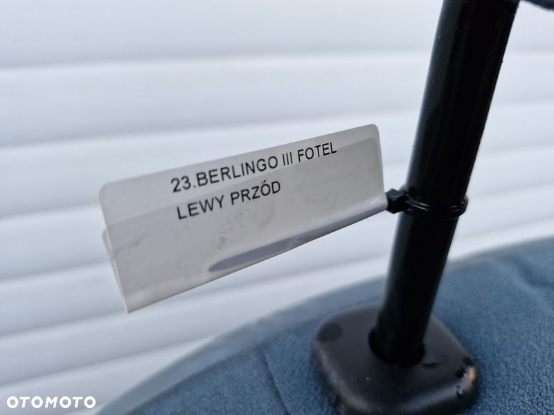 citroen berlingo ii 2 iii 3 fotel kierowcy lewy przód przedni uk - 6