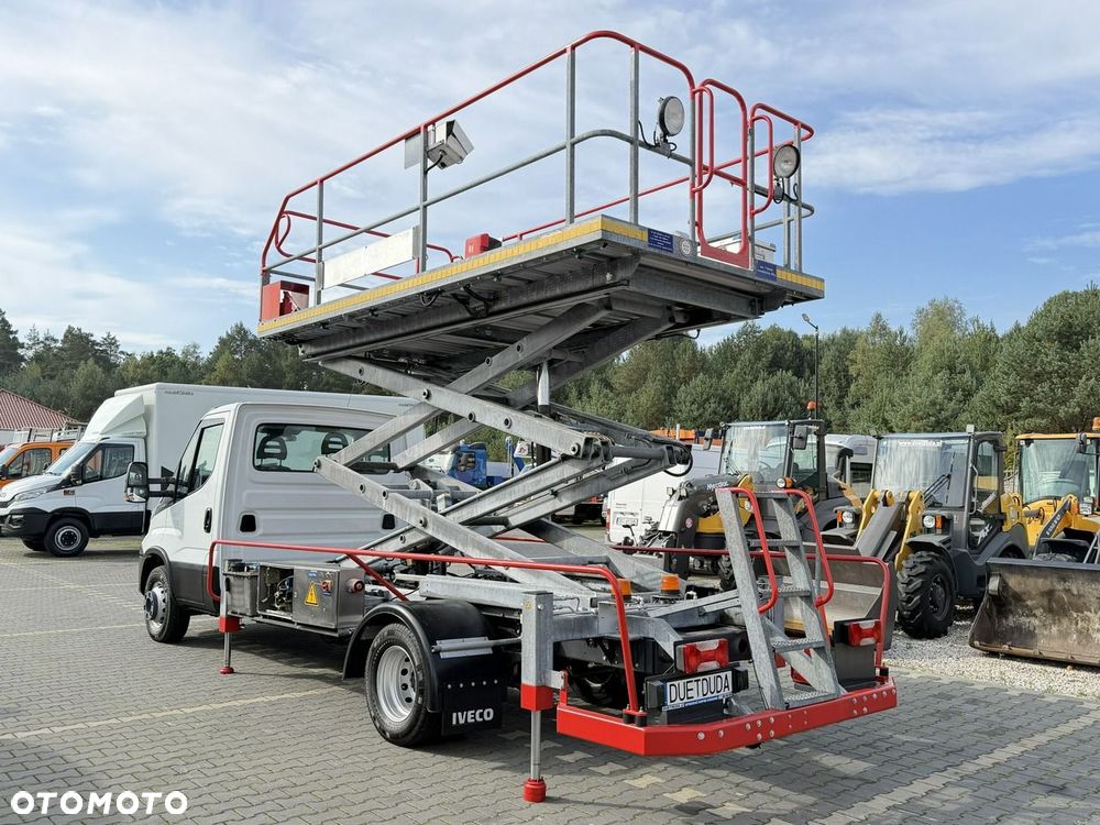 Iveco Zwyżka Podnośnik Nożycowy Franke MALLAGHAN FHB 6.3 Platforma - 19