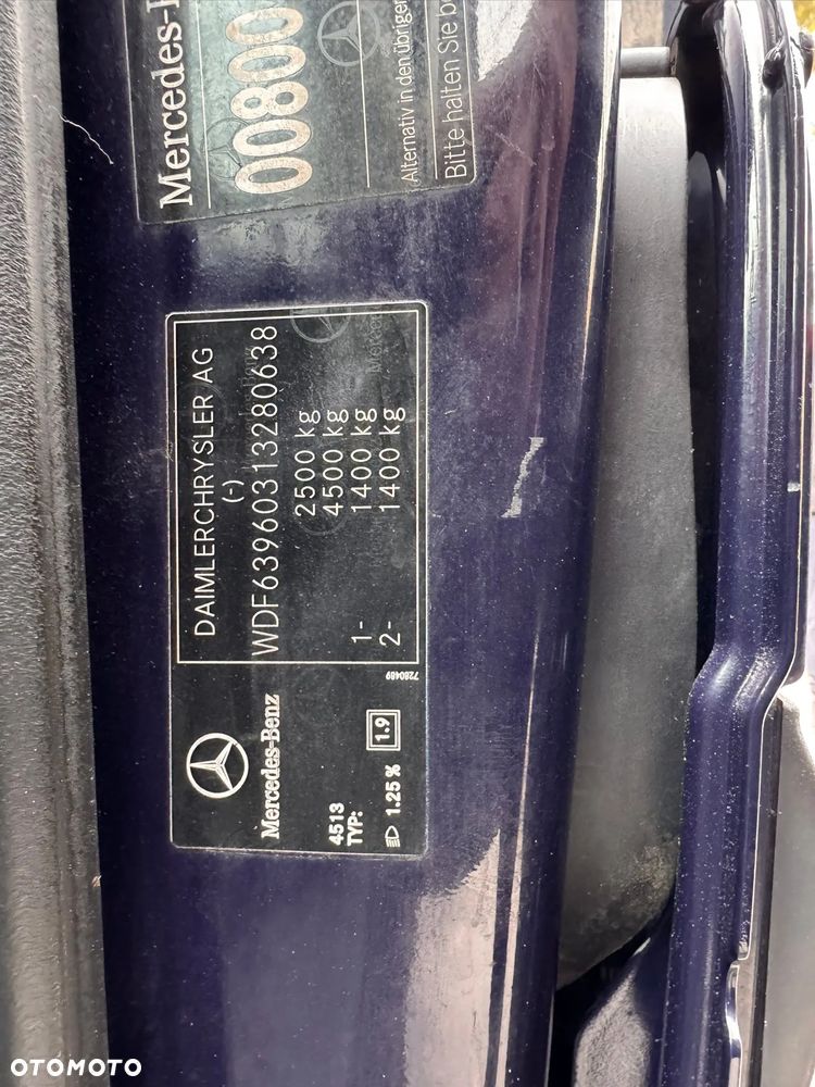 Mercedes-Benz VITO LONG BRYGADÓWKA KLIMATYZACJA 5 MIEJSC - 20