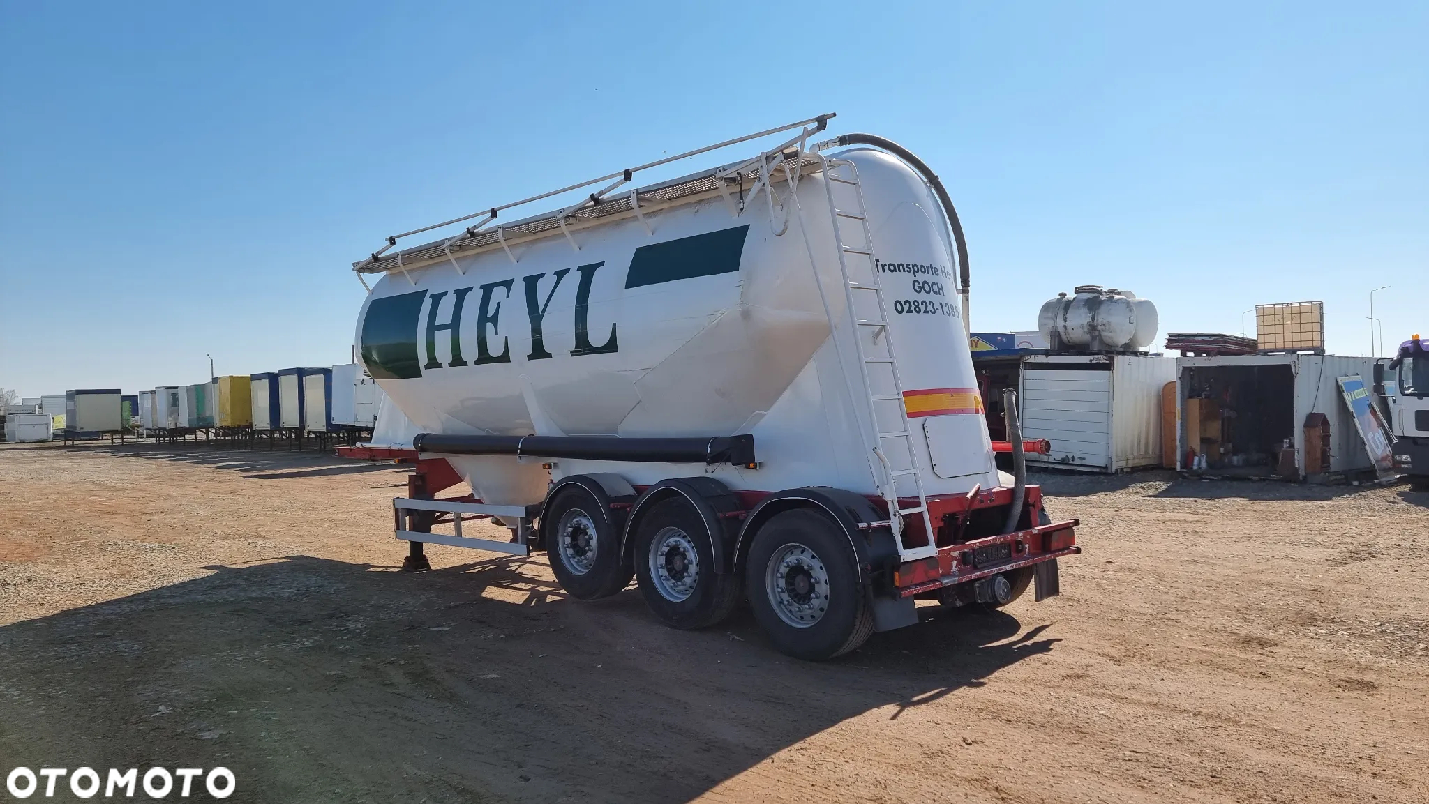 Kassbohrer 54.000zł netto SILONACZEPA KASSBOHRER SSL40 2003rok ALUMINIOWA St. bdb MOŻLIWOŚĆ TRANSPORTU - 3