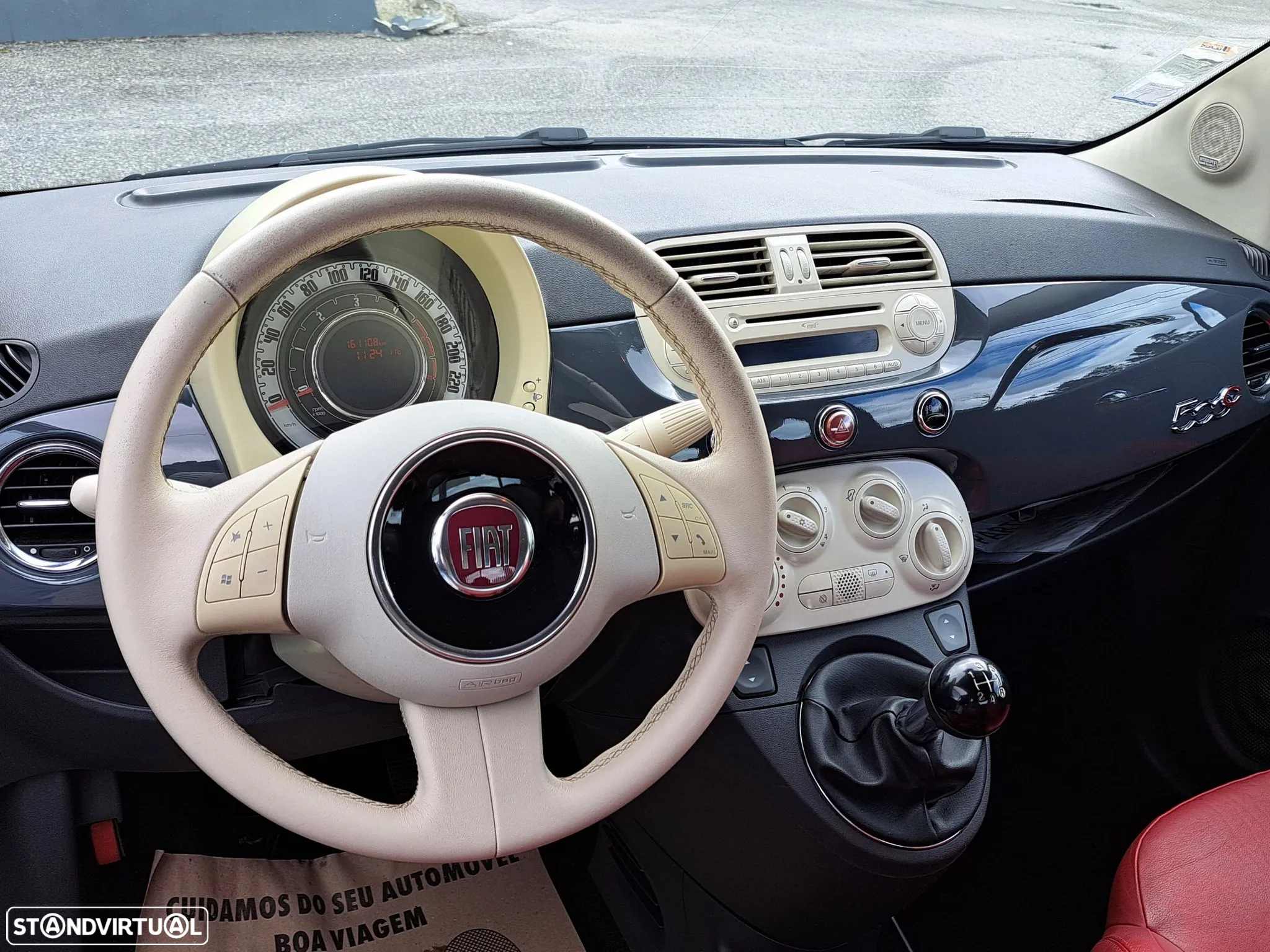 Fiat 500C 1.3 16V MJ Lounge S&S - 11