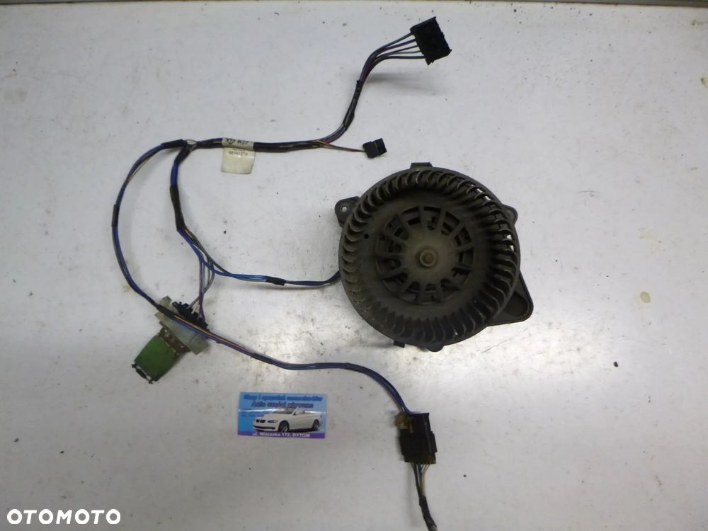 DMUCHAWA WENTYLATOR FIAT PUNTO II 1,2 8V  2005r  LIFT  035533E  + REZYSTOR - 1