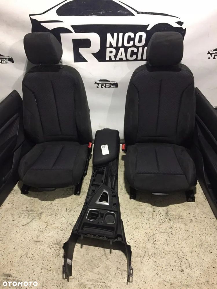 FOTELE TAPICERKA BMW 1 F21 ELEKTRYCZNE HARMAN GRZANE PAMIĘĆ ALCANTARA - 2