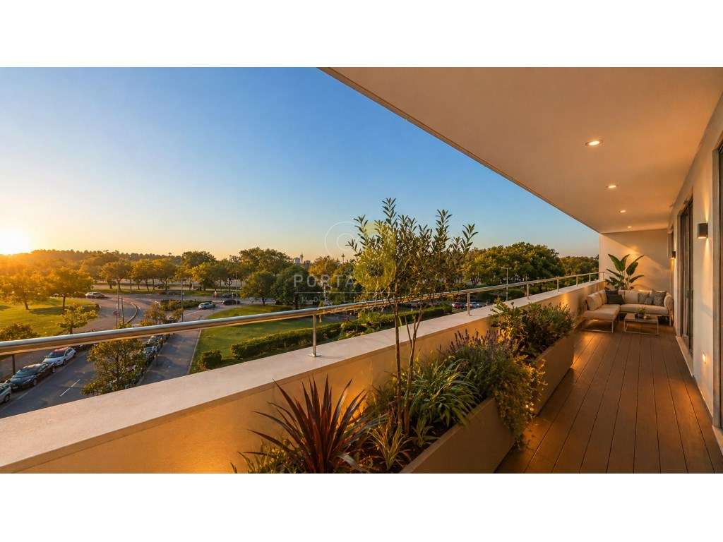 Apartamento T4 Mobilado Virado ao parque da cidade - Matosinhos Sul - Grande imagem: 3/31