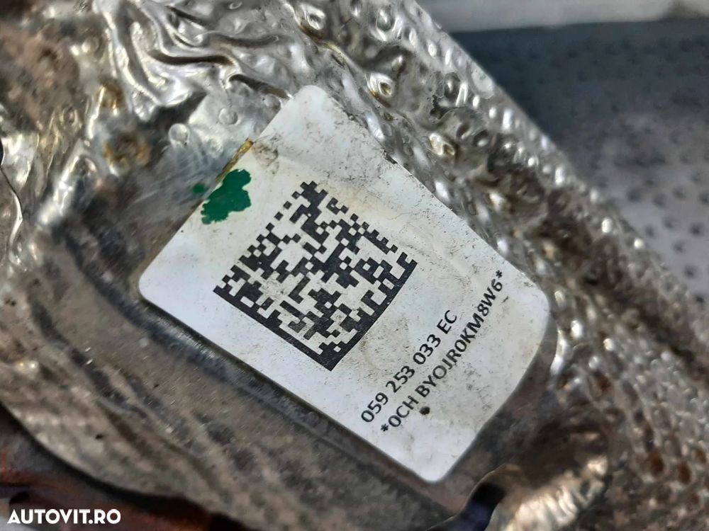 galerie evacuare stanga 3.0 tdi dmk audi a6 c8 4k  059253033ec - 2