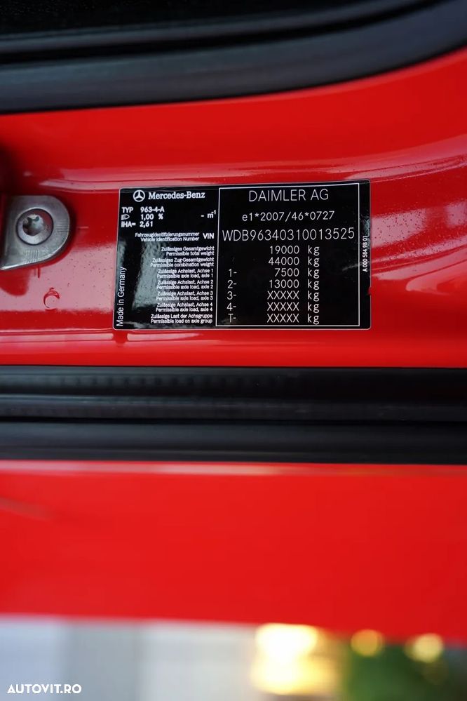 Mercedes-Benz ACTROS 1845 / STREAM SPACE - 33