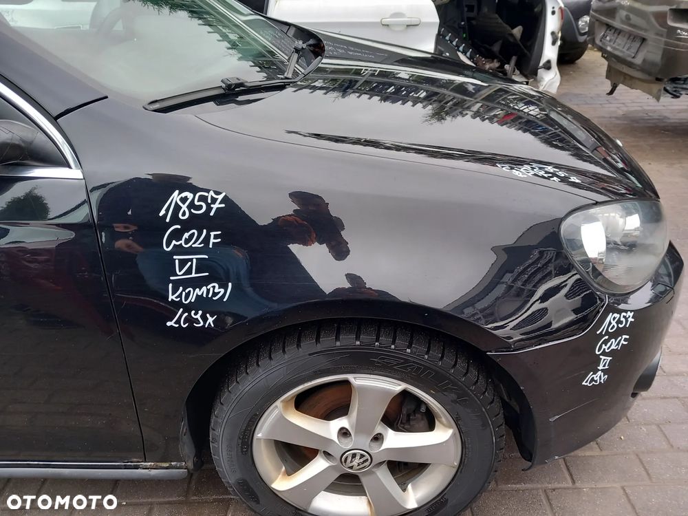 VW GOLF VI BŁOTNIK PRAWY PRZEDNI PRAWY PRZÓD KOLOR: LC9X - 1