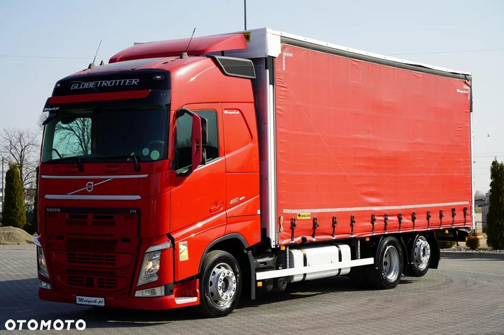 Volvo FH 460 / Firanka 7,7m  / I-SAVE / KLIMA POSTOJOWA / OŚ PODNOSZONA I SKRĘTNA / 2021 ROK / - 1
