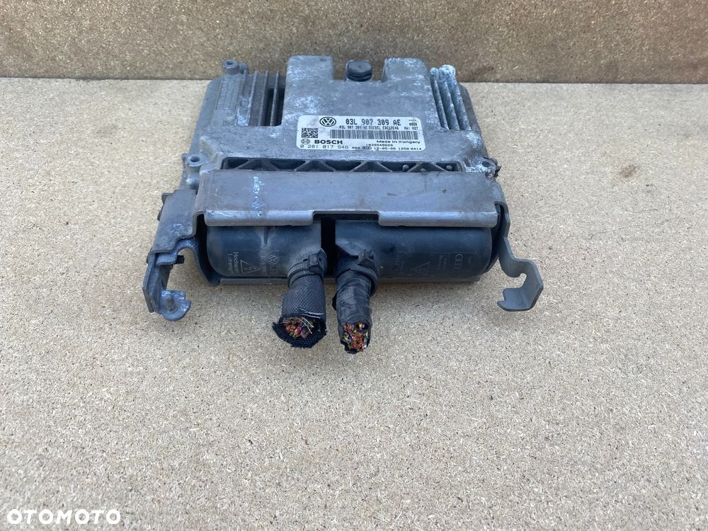MODUŁ STEROWNIK SILNIKA VOLKSWAGEN PASSAT B7 03L907309AE 281017946 - 2
