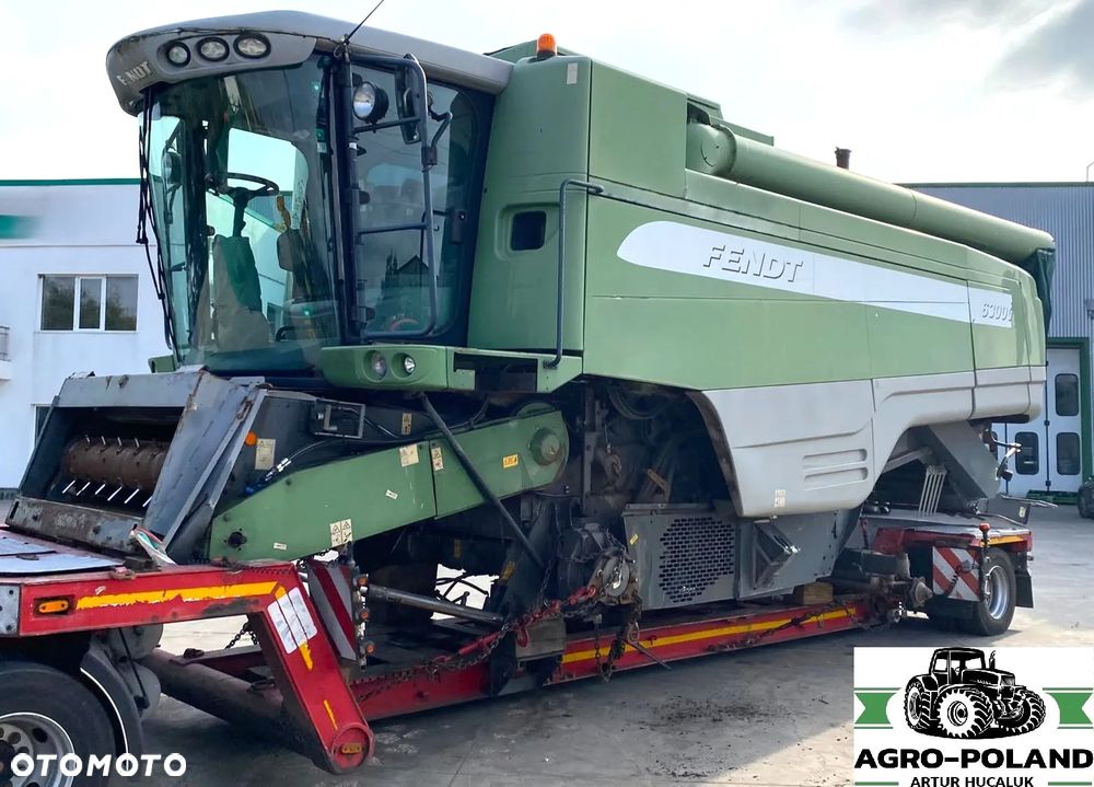 Fendt 6300 C - 2008 ROK + HEDER 6,8 M - 2