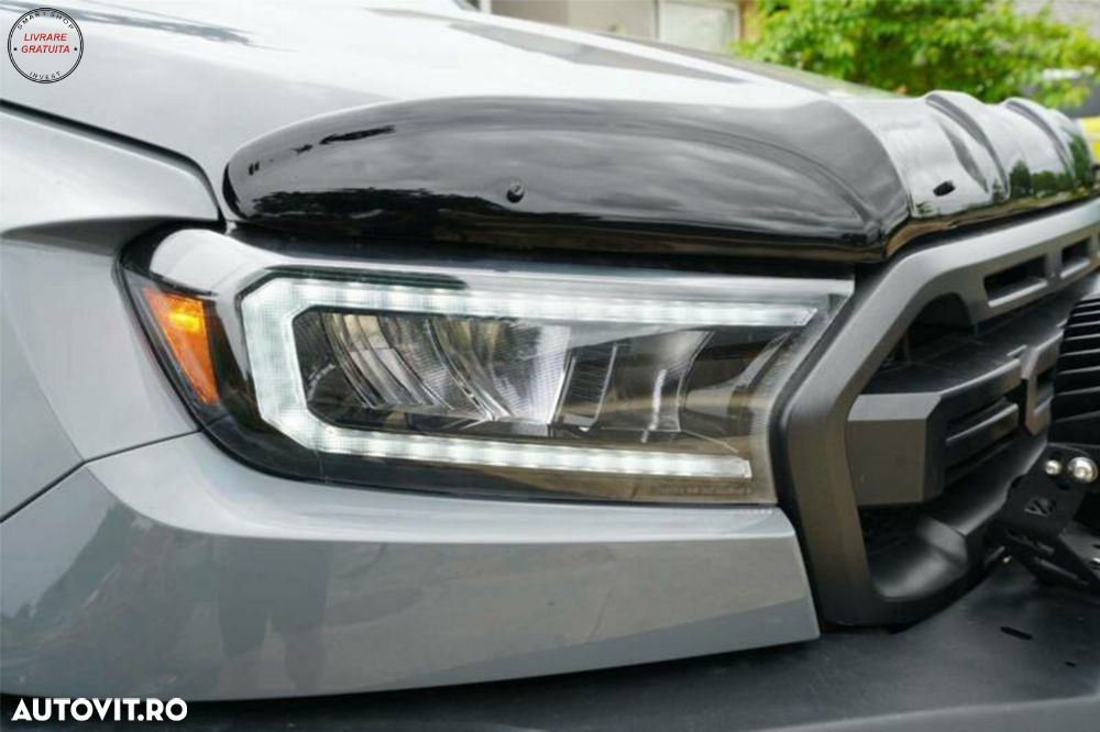 Faruri LED Light Bar Ford Ranger (2015-2020) LHD Negru cu Semnal Dinamic- livrare gratuita - 19
