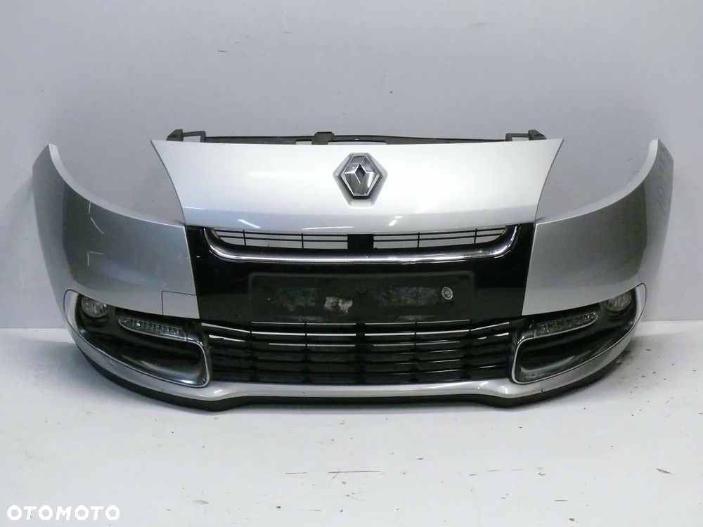 ZDERZAK PRZEDNI RENAULT SCENIC III 2012 2016 LIFT GRILL KRATKI PŁYTA DOLNA - 1