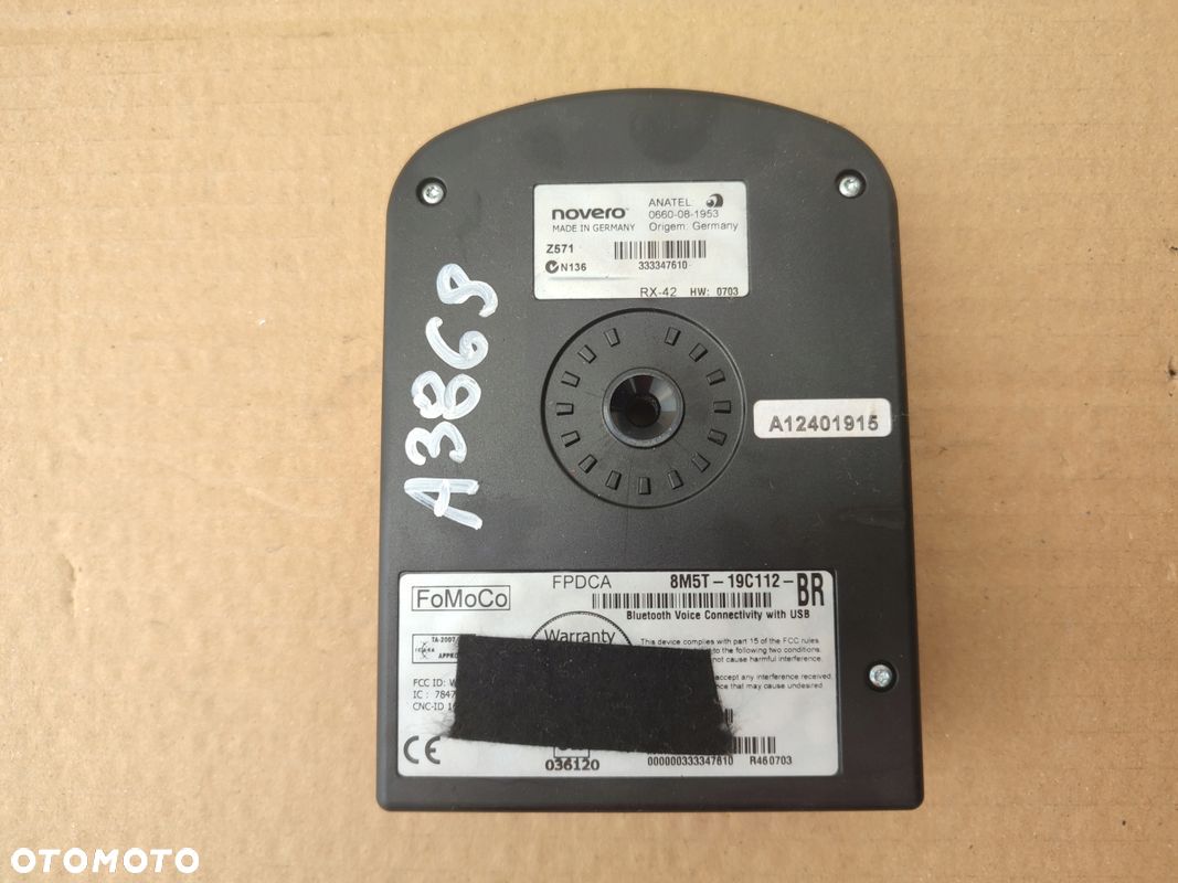 Moduł sterownik BLUETOOTH FORD GRAND C-MAX II 10-15 8M5T-19C112-BR - 1