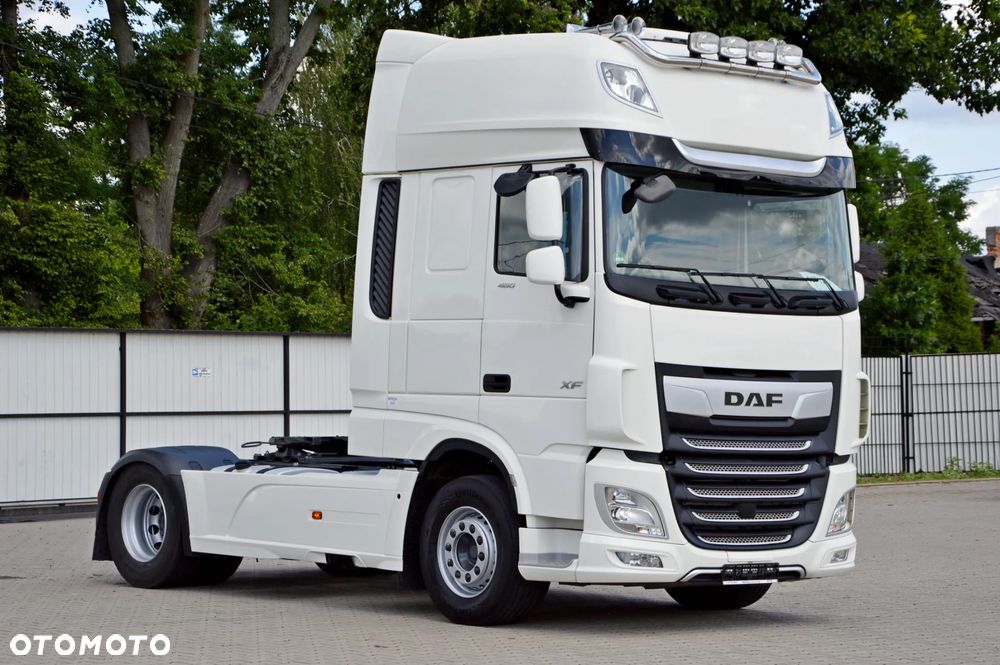 DAF XF 480 ZF INTARDER / TV / KLIMA POSTOJOWA / FULL LED / TRĄBY / MIĘDZYOSIE - 8