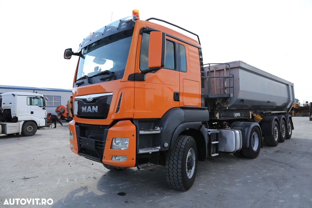 MAN TGS 18.480 4x4 + Semiremorcă Carnehl CHKS/AH Aluminiu - 10