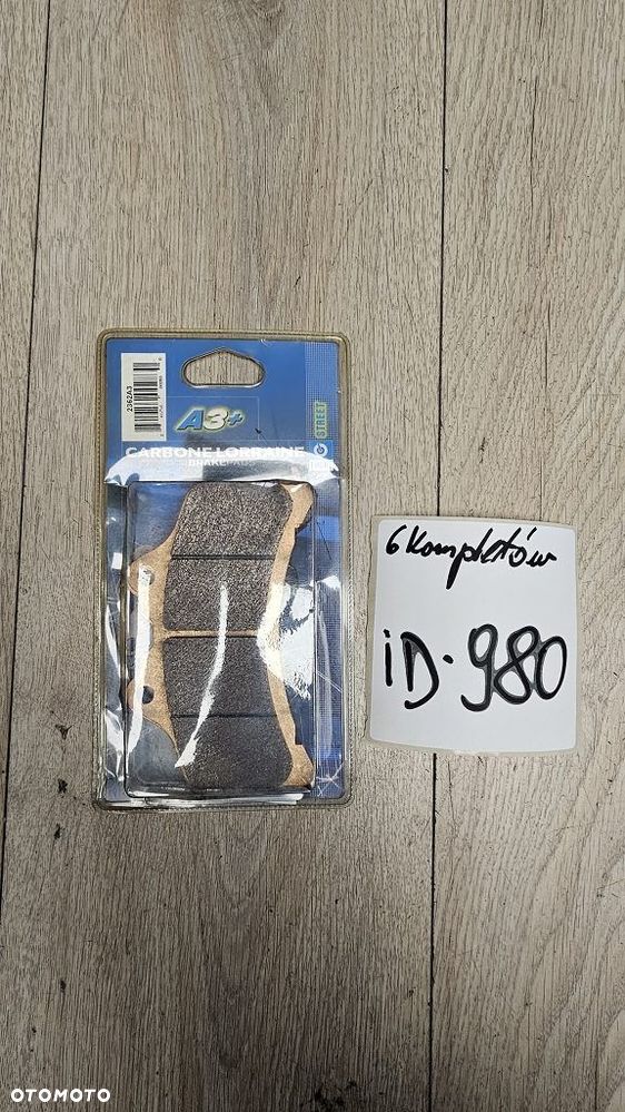 Klocki Hamulcowe Przód Carbone Lorraine Brakes 2362A3+ Yamaha GTS 1000 ABS - 1