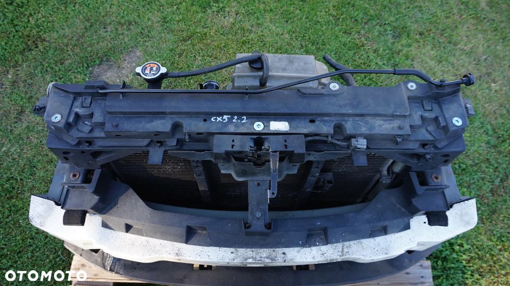 Mazda CX-5 2.2D  Skyactive absorber pas przedni belka chlodnice wentylatory - 3