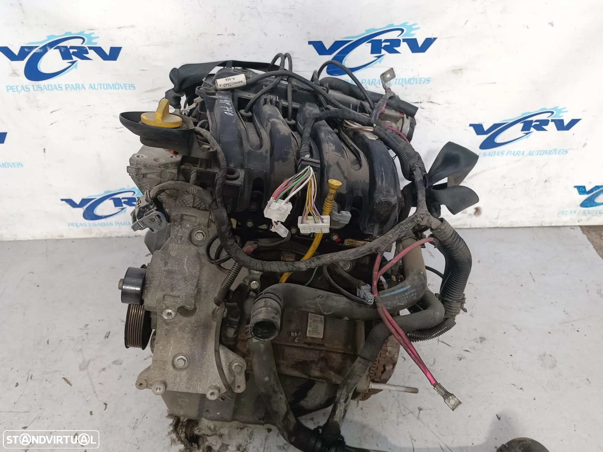 Motor Renault 1.2 16V Ref.: D4F740 - 4