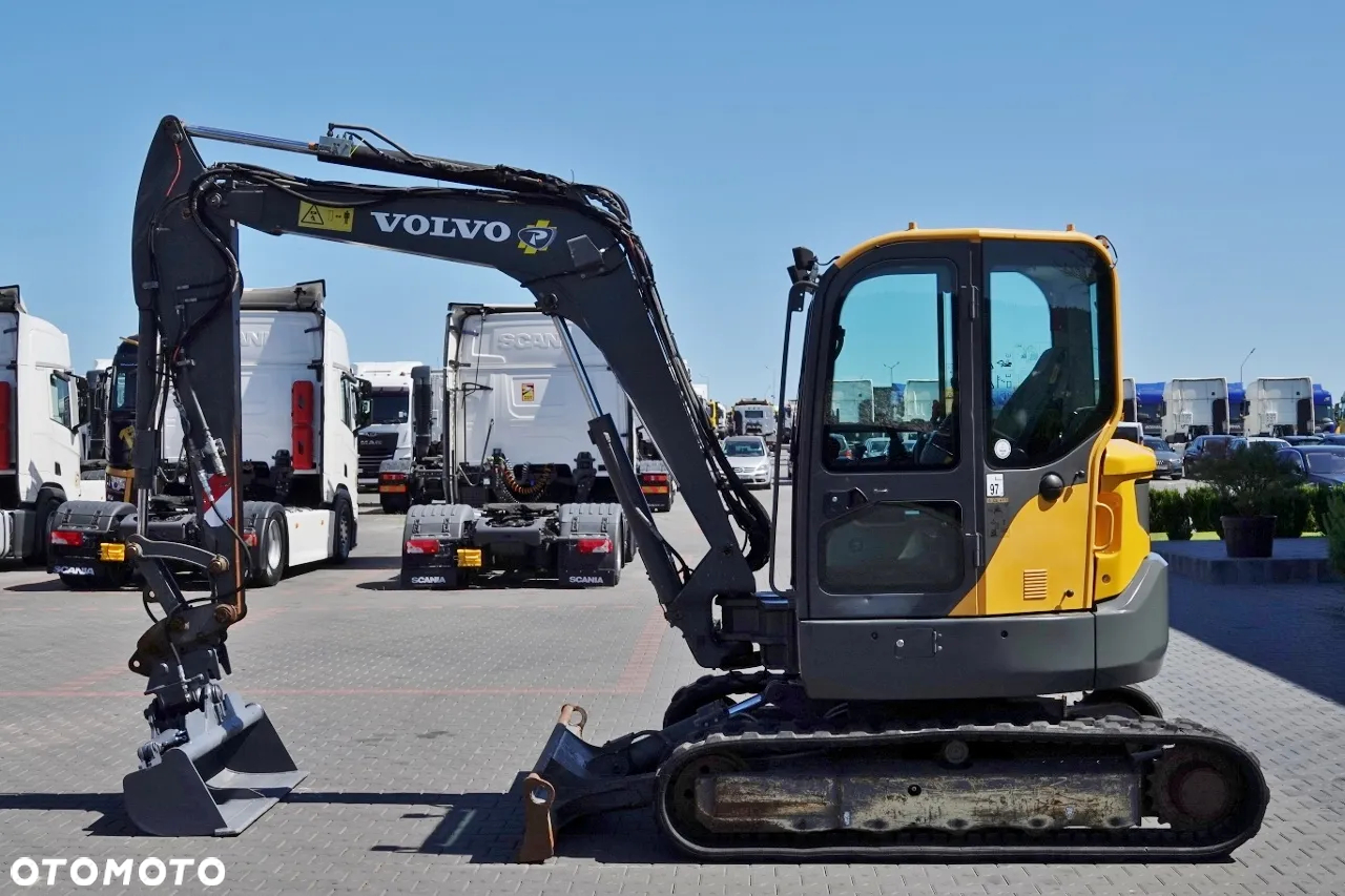Volvo ECR58D / MINI KOPARKA / 2018 ROK / 3900 MTH / KLIMATYZACJA - 12