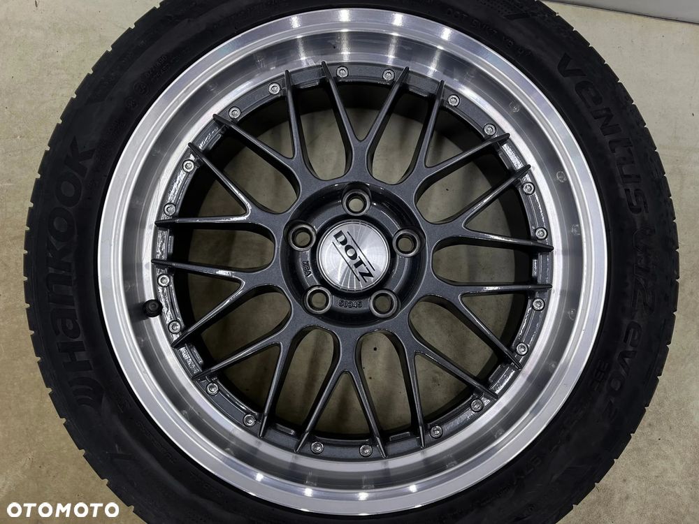 Felgi aluminiowe VW Volkswagen Audi Seat Skoda r17 cali 7,5jx17 ET48 5x112 DOTZ REVVO DARK polerowan - 18