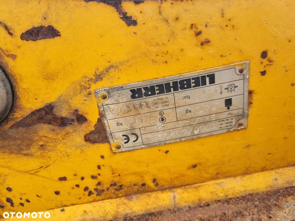 Szybkozłącze hydrauliczne SW48 Liebherr do koparki koparka - 6