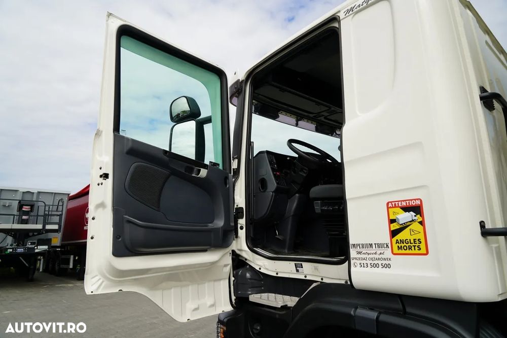 Scania G 480 / 8x4 / BASCULATOR / HIDROBRAT / BORDMATIC / MANUAL - 27