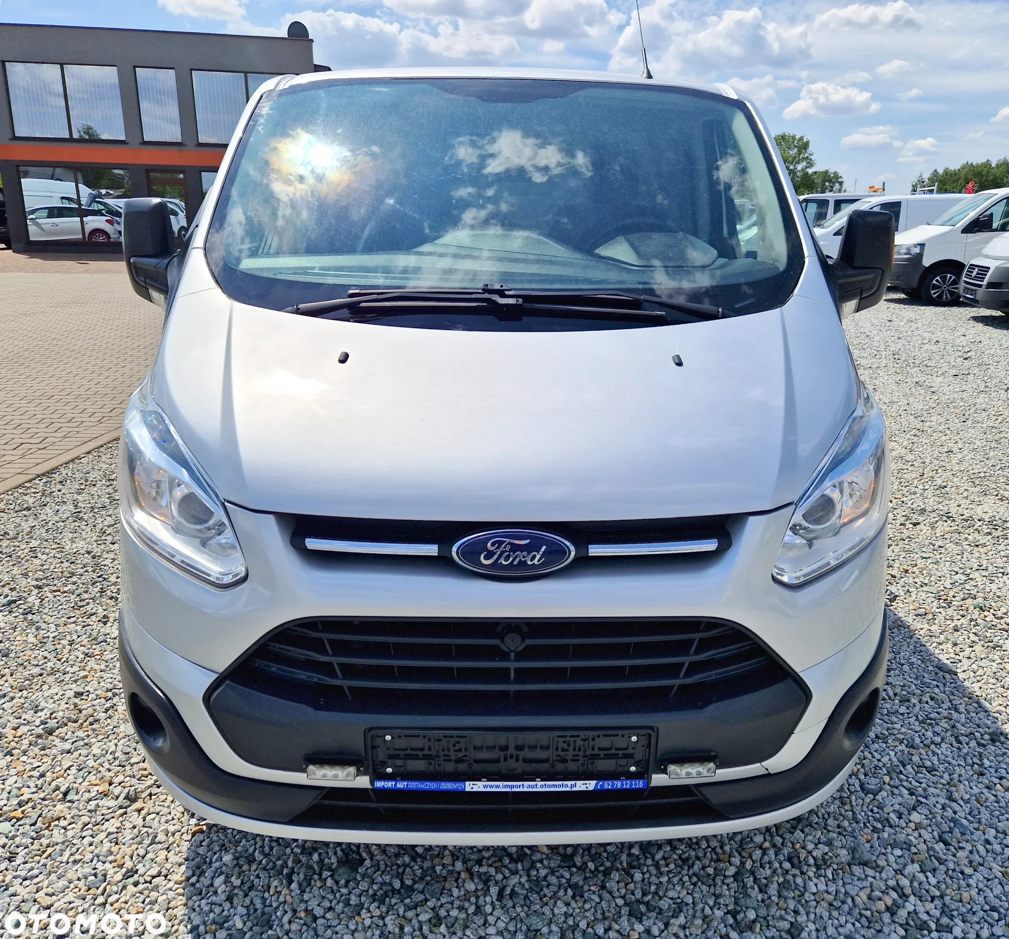 Ford TRANSIT CUSTOM 2,2TDCI 125 KONNY DŁUGI L2H1 LONG KLIMA GWARANCJA - 8