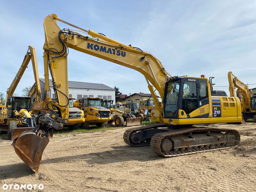 Komatsu PC 210 LC-10, 2014 ROK, z NIEMIEC, SERWISOWANA W KOMATSU, - 1