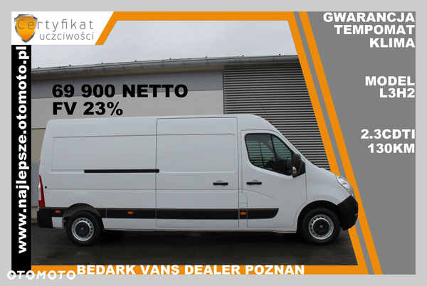 Renault Master L3H2, 2019 XI,  klima, tempomat,